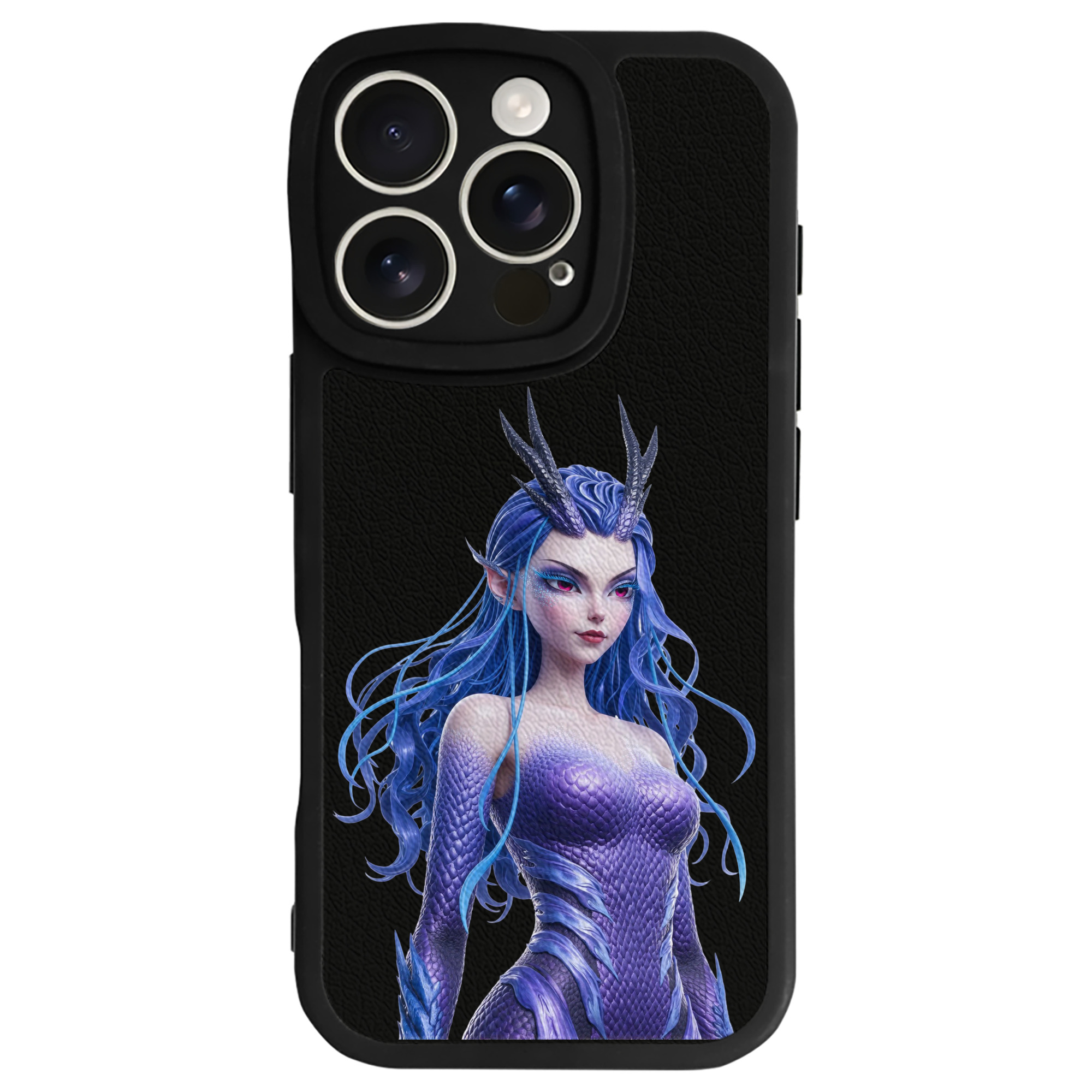 （画像用） Ne Zha 2 ナタ 魔童の大暴れ 【iPhone 16シリーズ対応】シリコンスマホケース（レザー調） 材質：シリコン